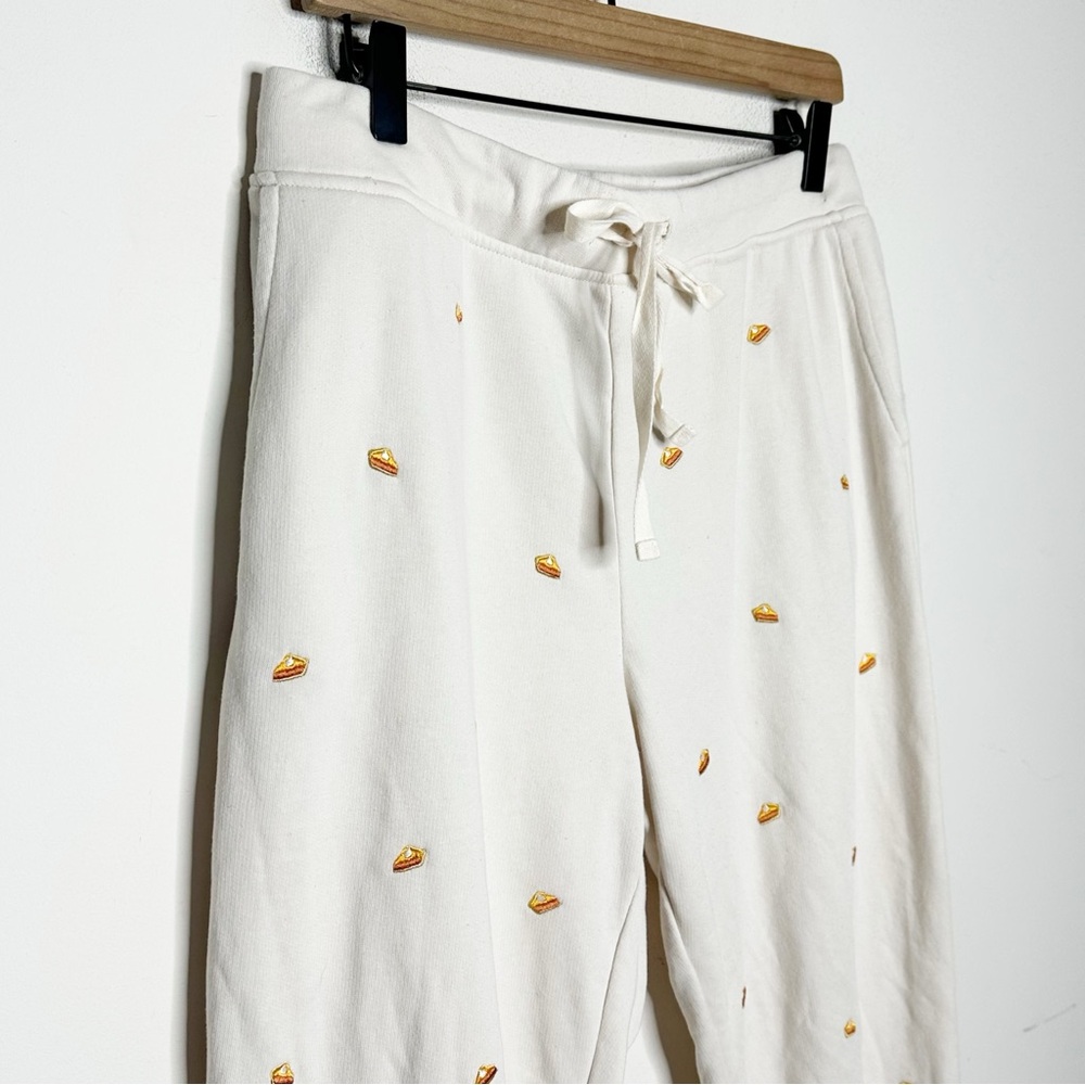 LOU & GREY Pumpkin Pie Embroidered Lounge Sweatpants Size Large - Picture 5 of 11
